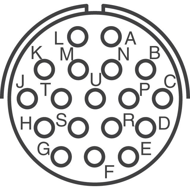 MS3112E-14-18P Amphenol Industrial Operations  Circular Connector Assemblies